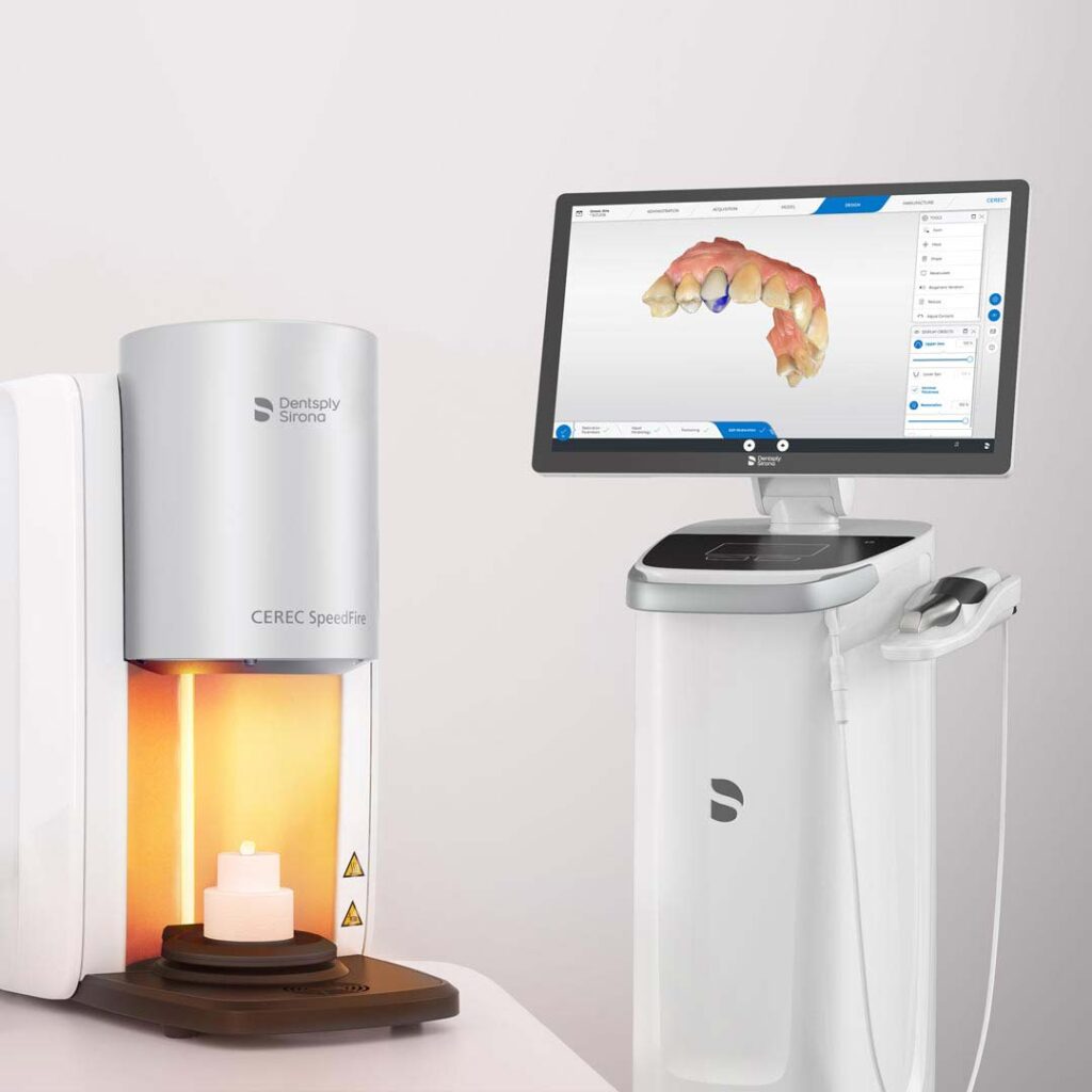 Praxis CEREC MOBILE CEREC Primescan, CEREC Speedfire